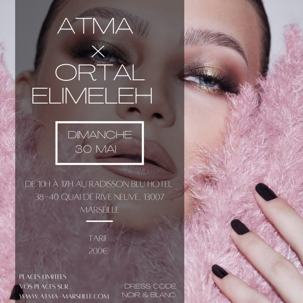 Affiche de la masterclass ATMA x Ortal Elimeleh, 30 mai 2021 à Marseille