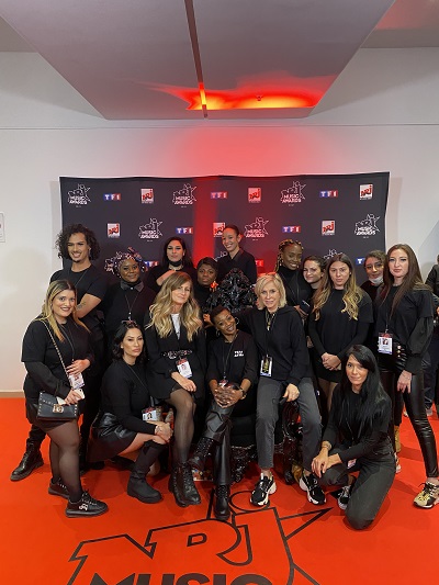 L'équipe ATMA sur le tapis rouge des NRJ Music Awards à Cannes
