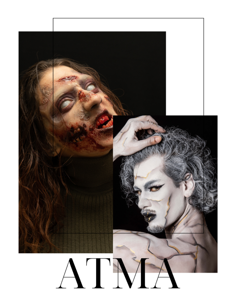 Prestation maquillage Halloween au Makeda