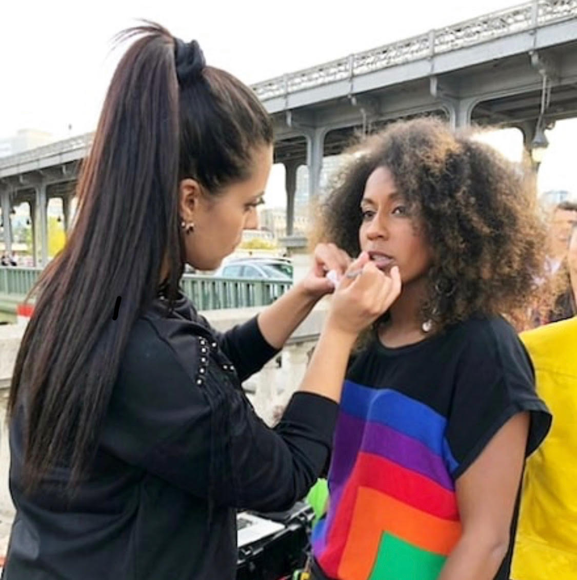Maquillage réalisé par une ancienne élève de l'école ATMA